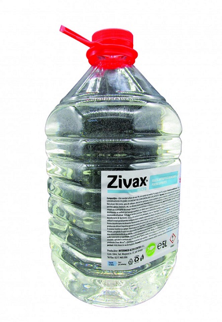Zivax Micro - Solutie Antiseptica Igienizanta pentru Suprafete, Dezinfectant, pet 5l