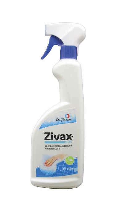 Zivax Micro - solutie antiseptica igienizanta pentru suprafete, dezinfectant, spray 750ml